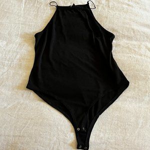 Forever 21 | Women's Sheer Black Tank Bodysuit Size M